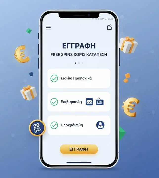 Δωρεάν free spins σήμερα - Καθημερινές προσφορές online casino