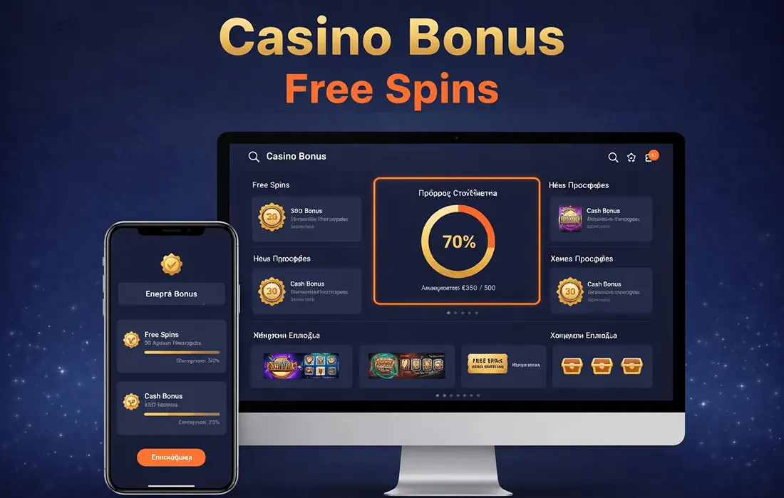Casino bonus free spins - Πλήρης οδηγός για bonus και δωρεάν περιστροφές